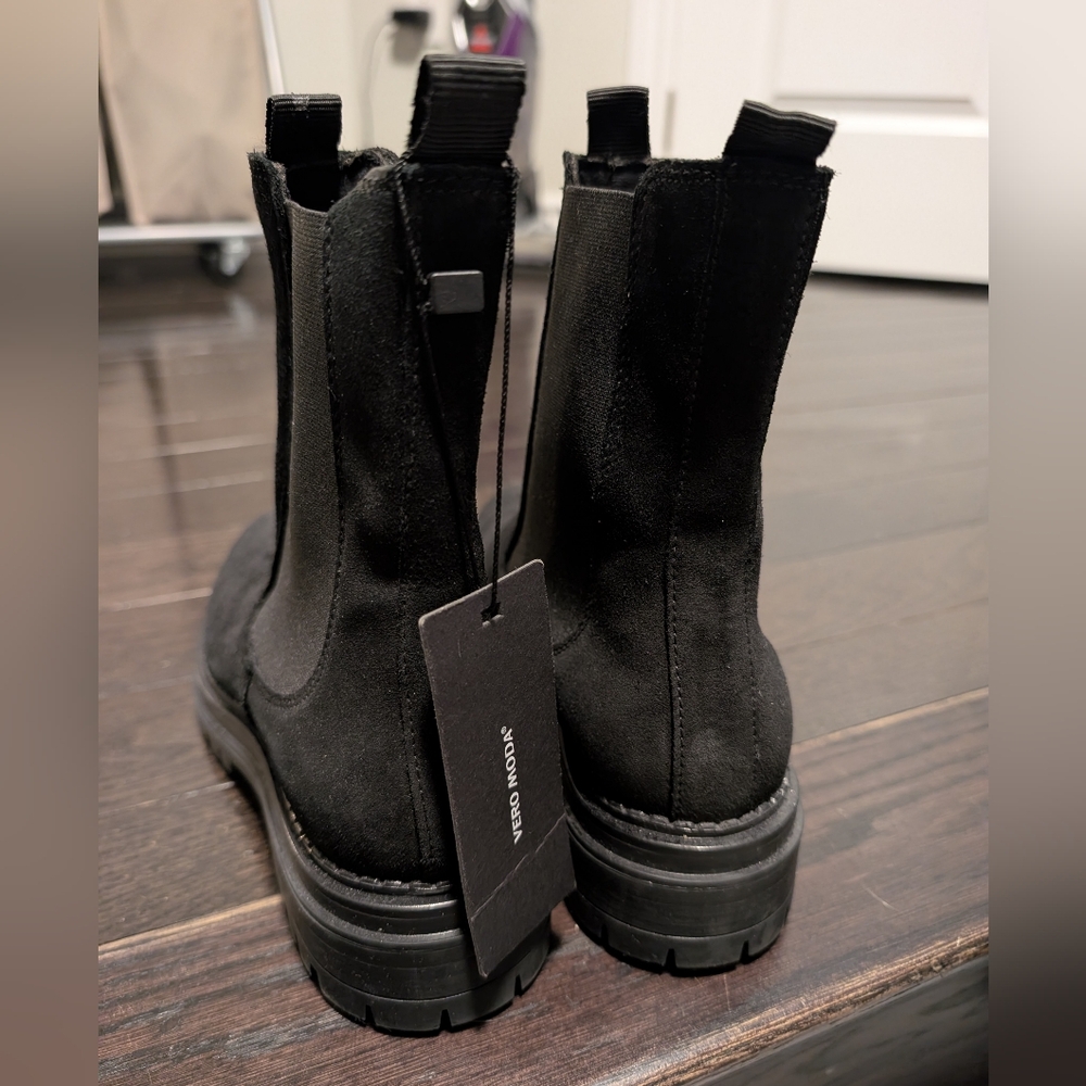 Vero Moda Filippa Leather Boots - Picture 4 of 5